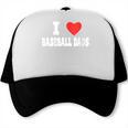 I Love Baseball Dads Awesome Little League Tees Spring Ball Trucker Cap I Love Baseball Dads Awesome Little League Tees Spring Ball Trucker Cap