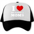 I Love Hot Baseball Moms I Heart Baseball Moms Trucker Cap I Love Hot Baseball Moms I Heart Baseball Moms Trucker Cap