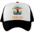 Men Baseball Dad Like a Regular Dad But Cooler Vintage Trucker Cap Men Baseball Dad Like a Regular Dad But Cooler Vintage Trucker Cap