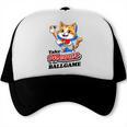 Take Meowt To The Ball Game Tee Slugger Cat Baseball Trucker Cap
