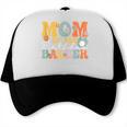 Mom Of The Birthday Baller Groovy Baseball Mom Trucker Cap Mom Of The Birthday Baller Groovy Baseball Mom Trucker Cap