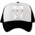 Mom Of The Birthday Boy Baseball Bday Family Trucker Cap Mom Of The Birthday Boy Baseball Bday Family Trucker Cap