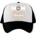 Mom Of The Grand Slammer Leopard Baseball Mom Trucker Cap