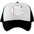 Moms Against Baseball Pants Baseball Mom Premium Trucker Cap Moms Against Baseball Pants Baseball Mom Premium Trucker Cap