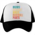 Moms Against Baseball Pants Baseball Mom Retro Trucker Cap