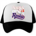 Nana Rookie Of Year 1st Birthday Baseball Theme Matching Trucker Cap Nana Rookie Of Year 1st Birthday Baseball Theme Matching Trucker Cap