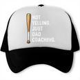 Not Yelling Just Dad Coaching Baseball Dad Coach Kid Boy Son Trucker Cap Not Yelling Just Dad Coaching Baseball Dad Coach Kid Boy Son Trucker Cap
