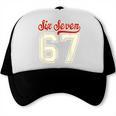 Number 67 Meme Six Seven Baseball Style Kids Boy Teen Trucker Cap Number 67 Meme Six Seven Baseball Style Kids Boy Teen Trucker Cap