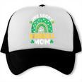 One Lucky Baseball Mom St Patricks Day Rainbow Mother Mama Trucker Cap