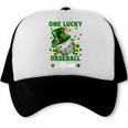 One Lucky Baseball Mom St Patricks Day One Lucky Mom Women Trucker Cap