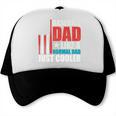 Patriotic Baseball Dad Father's Day American Flag Premium Trucker Cap Patriotic Baseball Dad Father's Day American Flag Premium Trucker Cap