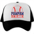 Pawpaw Rookie Of Year 1st Birthday Baseball Theme Matching Trucker Cap Pawpaw Rookie Of Year 1st Birthday Baseball Theme Matching Trucker Cap