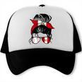 Peruvian Baseball Mom Peru Flag Baseball Girl Trucker Cap Peruvian Baseball Mom Peru Flag Baseball Girl Trucker Cap