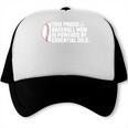 Proud Baseball Mom Essential Oils Meme For Oils Mom Trucker Cap