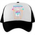 Proud Mom Baseball Player Number 81 Ice Cream Drip Trucker Cap