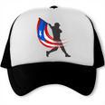 Puerto Rico Baseball Flag Player Boricua Heritage Sports Trucker Cap Puerto Rico Baseball Flag Player Boricua Heritage Sports Trucker Cap