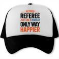 Retired Basketball Referee For Baseball Refs Trucker Cap Retired Basketball Referee For Baseball Refs Trucker Cap
