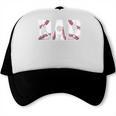 Retro Baseball Dad Daddy Father Happy Fathers Day Men Guys Trucker Cap