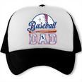 Retro Baseball Dad Game Day Sport Dad Father's Day Trucker Cap Retro Baseball Dad Game Day Sport Dad Father's Day Trucker Cap