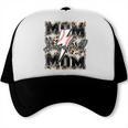 Retro Baseball Mom Mama Baseball Life Mother's Day Baseball Trucker Cap