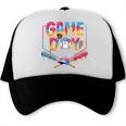 Retro Game Day Baseball Ice Cream Drip For Men Boy Kids Trucker Cap Retro Game Day Baseball Ice Cream Drip For Men Boy Kids Trucker Cap