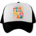 Retro Groovy In My Baseball Mom Era Happy Women Premium Trucker Cap Retro Groovy In My Baseball Mom Era Happy Women Premium Trucker Cap