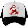 Santa Baseball Christmas Pajamas Xmas Men Boy Toddlers Trucker Cap Santa Baseball Christmas Pajamas Xmas Men Boy Toddlers Trucker Cap