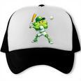 Shamrock Playing Baseball St Patricks Day Men Boys Kid Trucker Cap Shamrock Playing Baseball St Patricks Day Men Boys Kid Trucker Cap