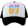 Six Seven Baseball Drip Trucker Cap