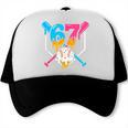 Six Seven Baseball Ice Cream Drip Cool 67 Gen Alpha Slang Trucker Cap