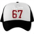 Six Seven Meme Boys Girls Kids 67 Baseball Jersey Trucker Cap