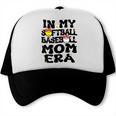 In My Softball Baseball Mom Era Retro Groovy Mom Of Both Trucker Cap In My Softball Baseball Mom Era Retro Groovy Mom Of Both Trucker Cap