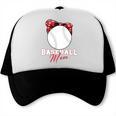 Softball Baseball Mom Floral Tee Mother's Day Premium Trucker Cap Softball Baseball Mom Floral Tee Mother's Day Premium Trucker Cap