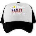 Softball Dad Like Baseball Dad But Bigger Balls Joke Premium Tri-Blend Trucker Cap Softball Dad Like Baseball Dad But Bigger Balls Joke Premium Tri-Blend Trucker Cap