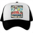 Softball Dad Like a Baseball Dad With Bigger Balls Gift Men Premium Trucker Cap Softball Dad Like a Baseball Dad With Bigger Balls Gift Men Premium Trucker Cap