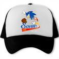 Sonic The Hedgehog Sonic Baseball Est 1991 Trucker Cap Sonic The Hedgehog Sonic Baseball Est 1991 Trucker Cap