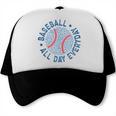 Spring 2024 Season Cute Baseball Mom All Day Everyday Trucker Cap Spring 2024 Season Cute Baseball Mom All Day Everyday Trucker Cap