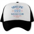 Spring 2025 Swing Batter Baseball Mom Sideline Social Club Trucker Cap Spring 2025 Swing Batter Baseball Mom Sideline Social Club Trucker Cap