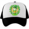 St Patrick Day Baseball Drip Ice Cream Baseball Home Plate Trucker Cap St Patrick Day Baseball Drip Ice Cream Baseball Home Plate Trucker Cap