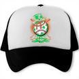 St Patrick Day Baseball Drip Ice Cream Kids Boys Men Trucker Cap St Patrick Day Baseball Drip Ice Cream Kids Boys Men Trucker Cap