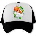St Patricks Day Shamrock Basketball Baseball Football Soccer Trucker Cap St Patricks Day Shamrock Basketball Baseball Football Soccer Trucker Cap