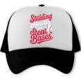 Stealing Hearts Like I Steal Bases Cute Baseball Boys Trucker Cap Stealing Hearts Like I Steal Bases Cute Baseball Boys Trucker Cap