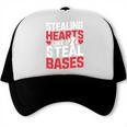 Stealing Hearts Like I Steal Bases Cute Baseball Kids Trucker Cap Stealing Hearts Like I Steal Bases Cute Baseball Kids Trucker Cap