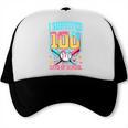 I Survived 100 Days Of School Baseball Drip Students Teacher Trucker Cap I Survived 100 Days Of School Baseball Drip Students Teacher Trucker Cap