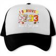 I Survived 6733 Days Of 3rd Grade Baseball Football 100 Day Trucker Cap I Survived 6733 Days Of 3rd Grade Baseball Football 100 Day Trucker Cap
