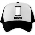 Texted First Bruh Seen Message Valentine's Day Humor Raglan Baseball Tee Trucker Cap Texted First Bruh Seen Message Valentine's Day Humor Raglan Baseball Tee Trucker Cap