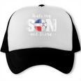 Thats My Son Out There For a Dominican Baseball Mom Trucker Cap Thats My Son Out There For a Dominican Baseball Mom Trucker Cap