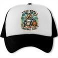 Tired Mom's Baseball Club Surviving On Snacks And Home Runs Trucker Cap