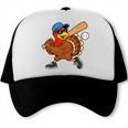 Turkey Baseball Thanksgiving Sports Humor Men Boy Kids Trucker Cap Turkey Baseball Thanksgiving Sports Humor Men Boy Kids Trucker Cap