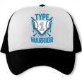 Type 1 Warrior Diabetes Awareness Baseball Enthusiasts Trucker Cap Type 1 Warrior Diabetes Awareness Baseball Enthusiasts Trucker Cap
